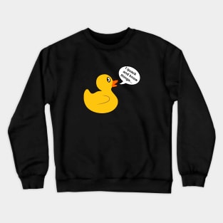 Rubber Duck Crewneck Sweatshirt